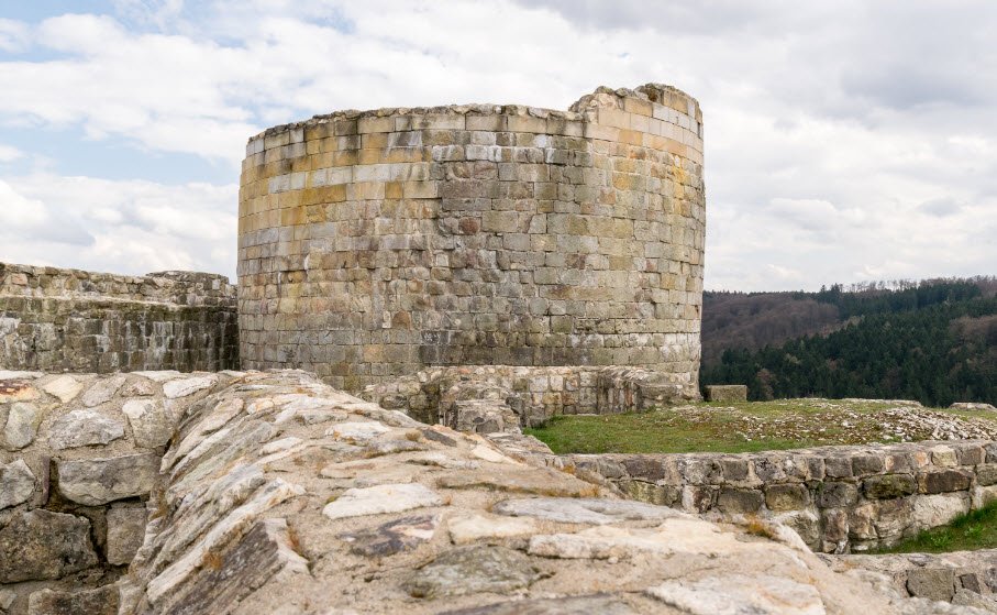 Ruine Falkenberg, Wabern, Hesse, Germany, Germany